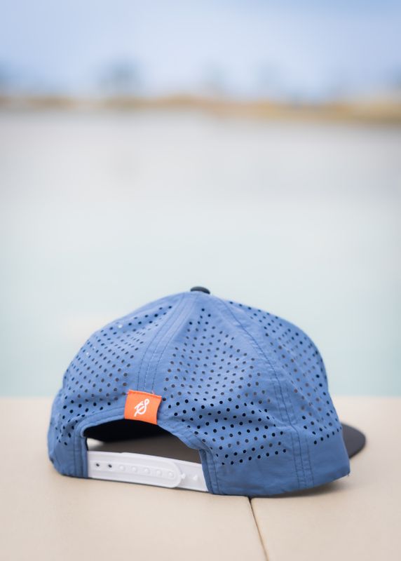 Staunch Youth Navy Tarpon Patch Hat
