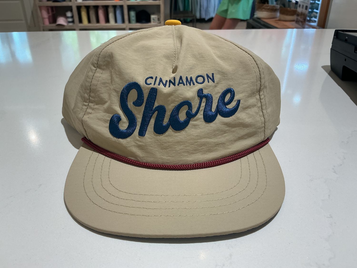 Staunch Youth Cream Cinnamon Shore Rope Hat