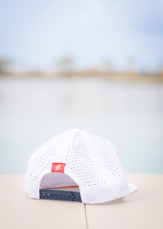 Staunch Youth White Palm Patch Hat