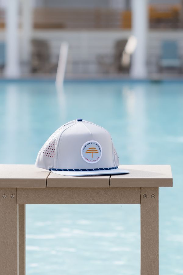 Staunch Adult Grey/Blue Patch Hat