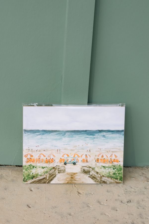 Reesa Qualia 8x10 Umbrellas with Golf Cart Print