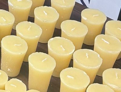 Votive Candles, 24 Hour (100% Beeswax)