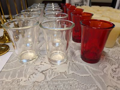 Votive Candles, 24 Hour, Glass Holder