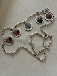 Necklace with 5 Medals, from the DaDamio Collection