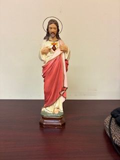 Statue (Sacred Heart )--Santa Teresita, Peru
