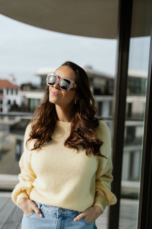 Alicante Knit Pastel Yellow