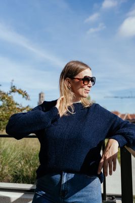Alicante Knit Navy Notturno