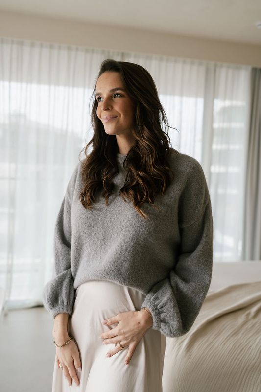 Alora Knit Grey Melange