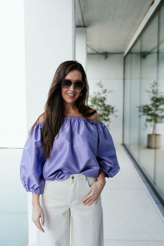 Off Shoulder Top Chloé‚ Lila