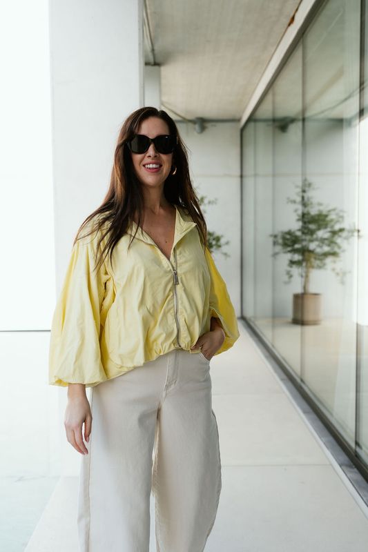 Liv Jacket Pastel Yellow