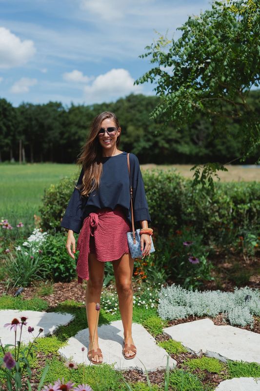 Skort Emma Burgundy