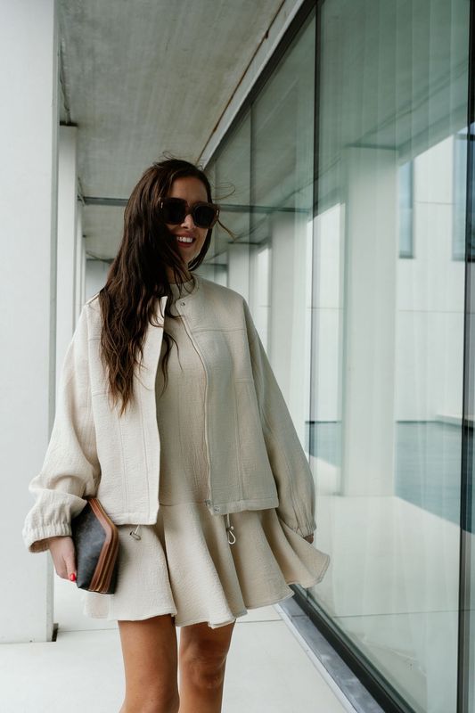 Jacket Carola Almond Milk