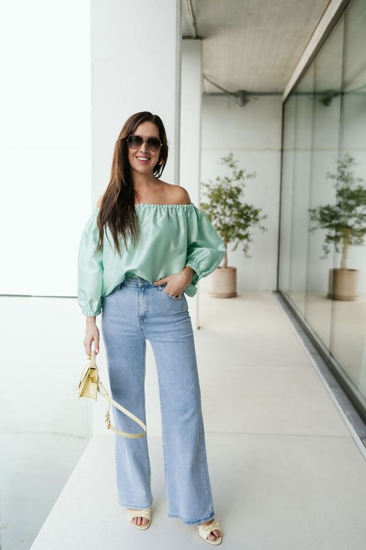 SC Wide Leg Jeans Blue