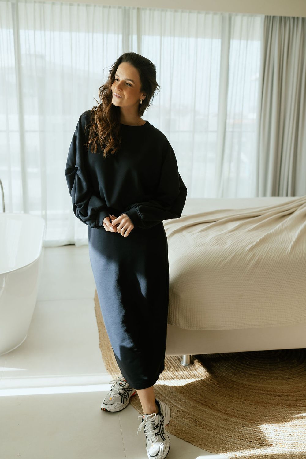 Sweater Skirt Navy