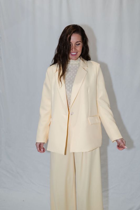 Blazer Cato Butter Yellow