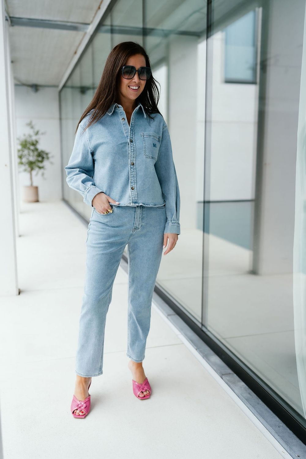SC Mom Jeans Blue