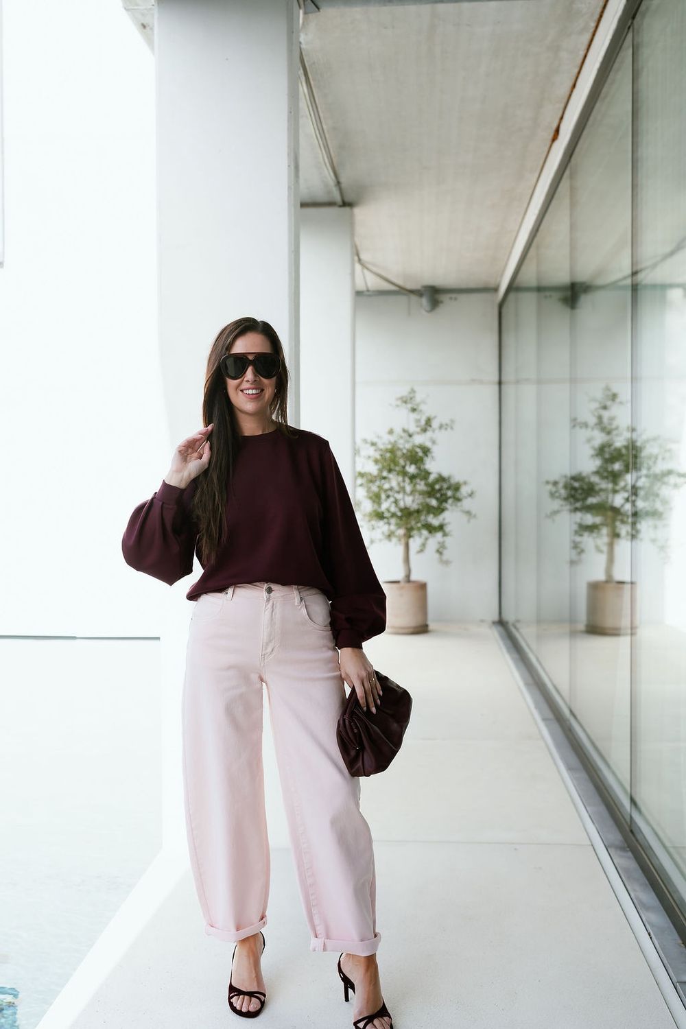 SC Blouse Sweater Grape