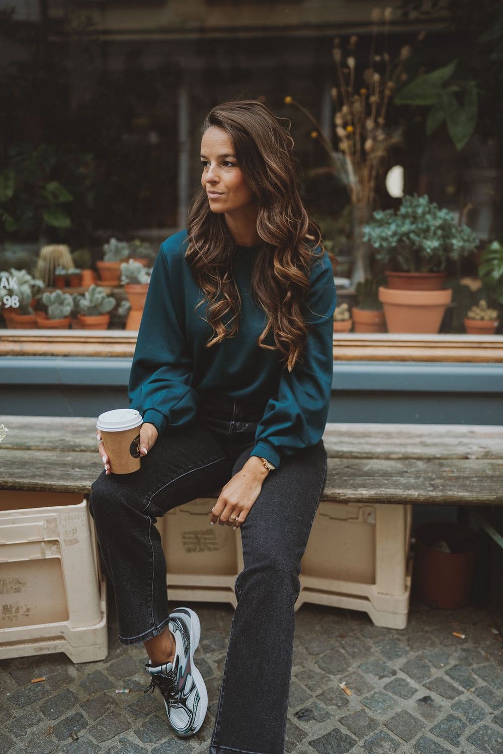 SC Straight Jeans Washed black