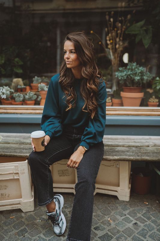 SC Straight Jeans Washed black