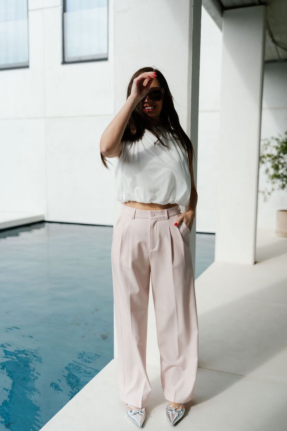 Pants Siska Vieux Rose