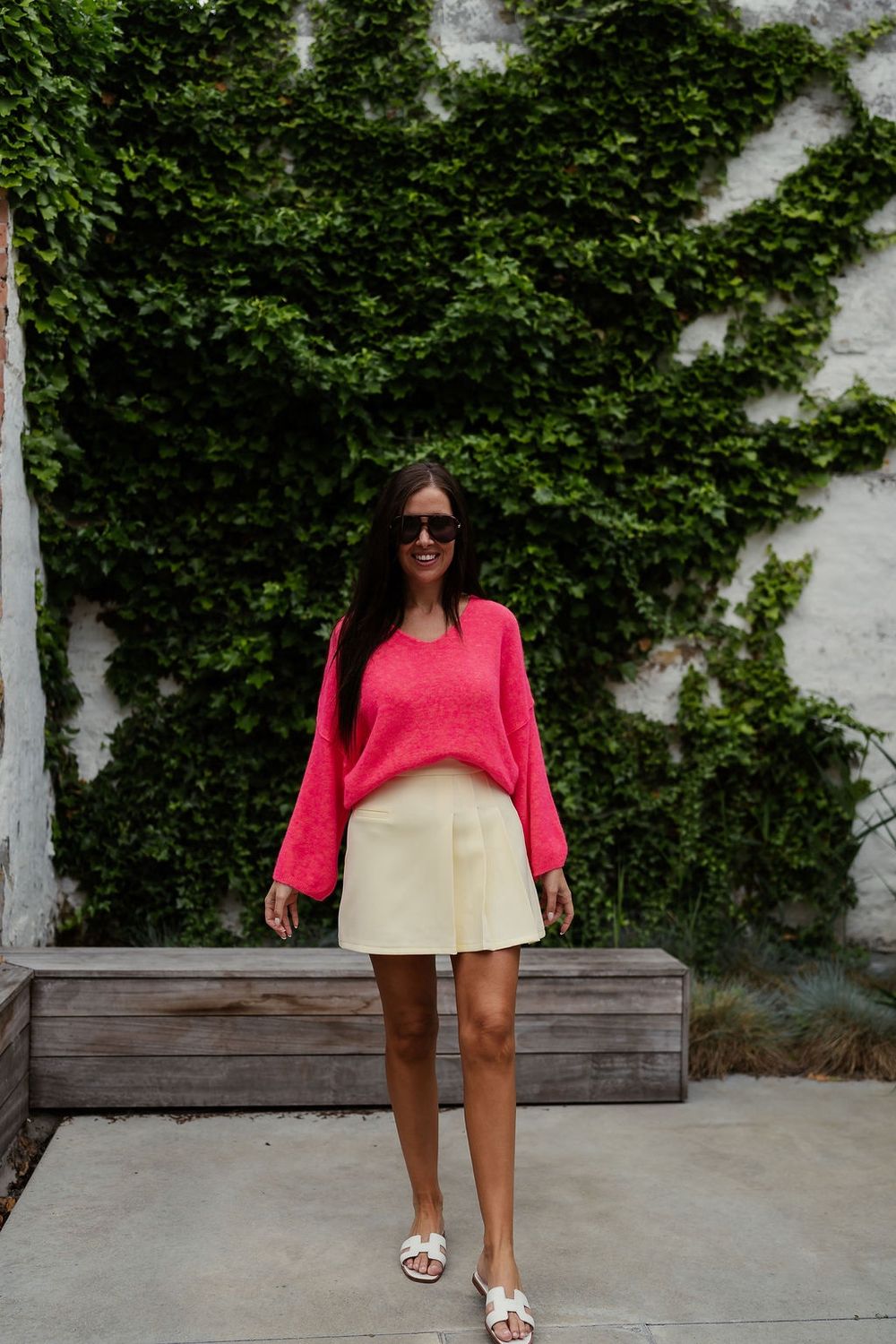 Valora Knit Fluo Pink