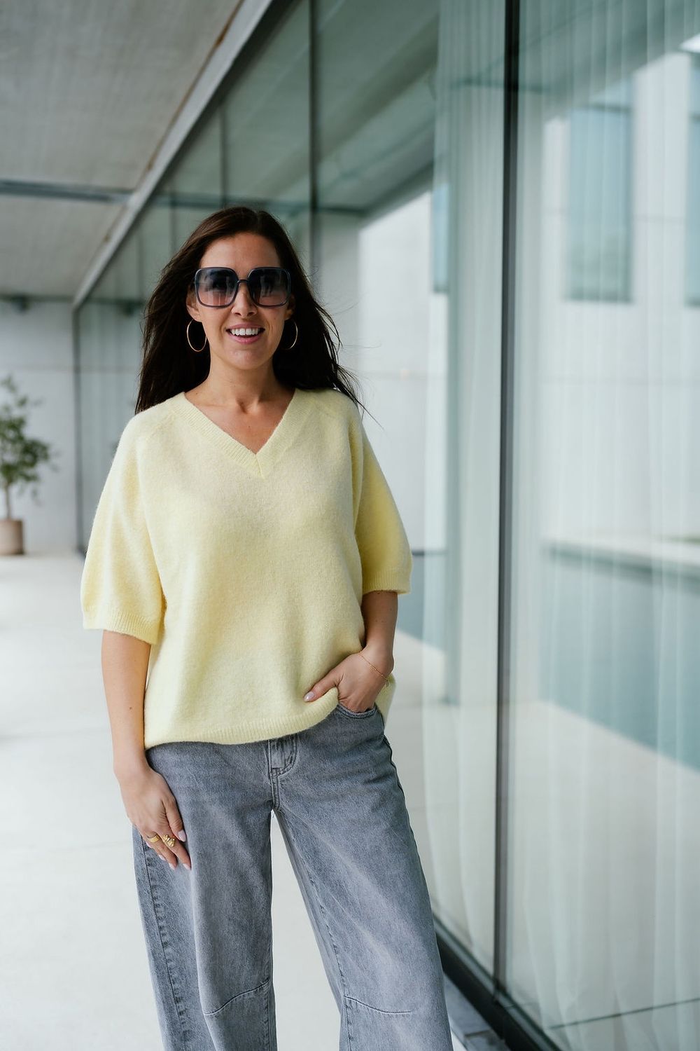 Capri Knit Pastel Yellow