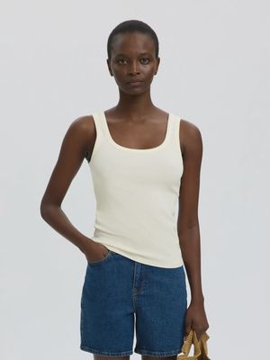 Tank Top U-Neck Wanna Snow White