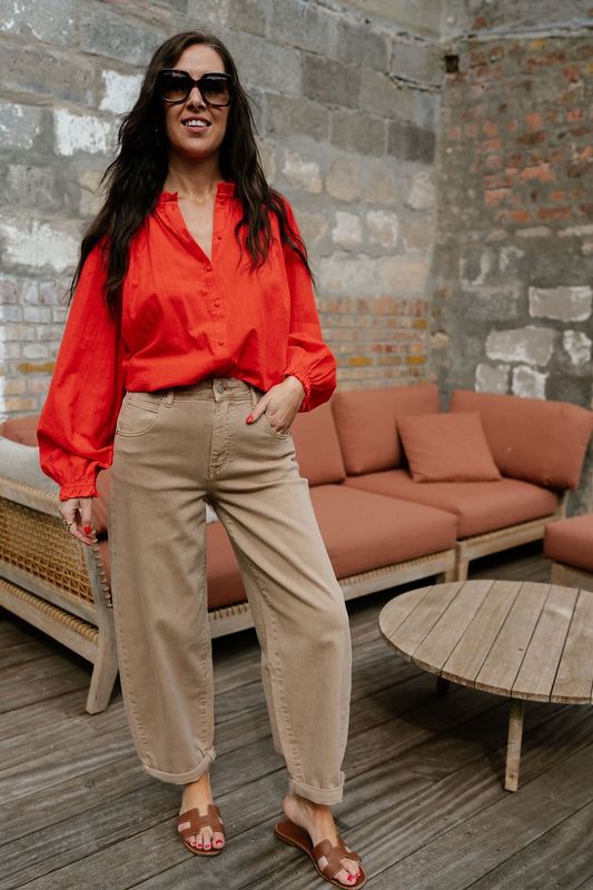 Shirt Breeze Fiery Red