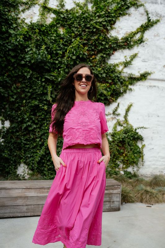 Short Top Nico Rose Violet