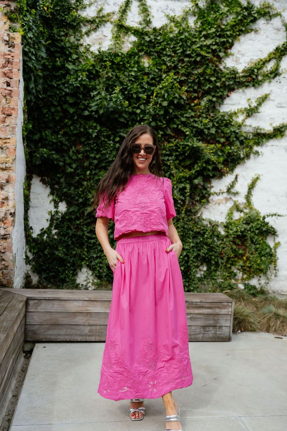 Long Skirt Nico Rose Violet