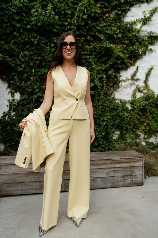 Wide Pant Rita Paxa Italian Straw