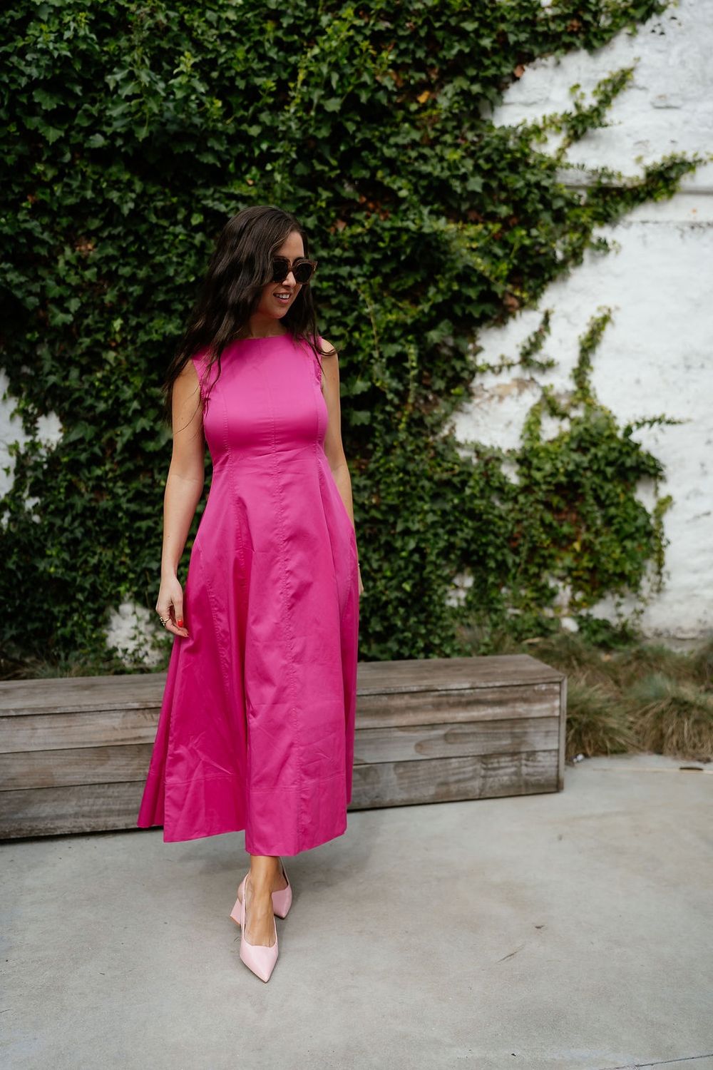 Long Dress Verna Rose Violet