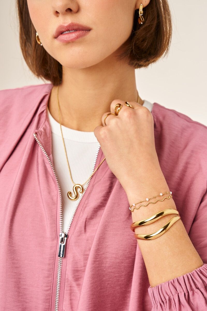 MY Bold Bangle Double Swirl