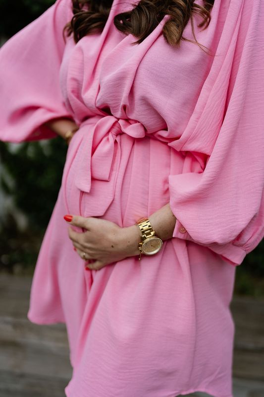 Nomi Short Dress Pink