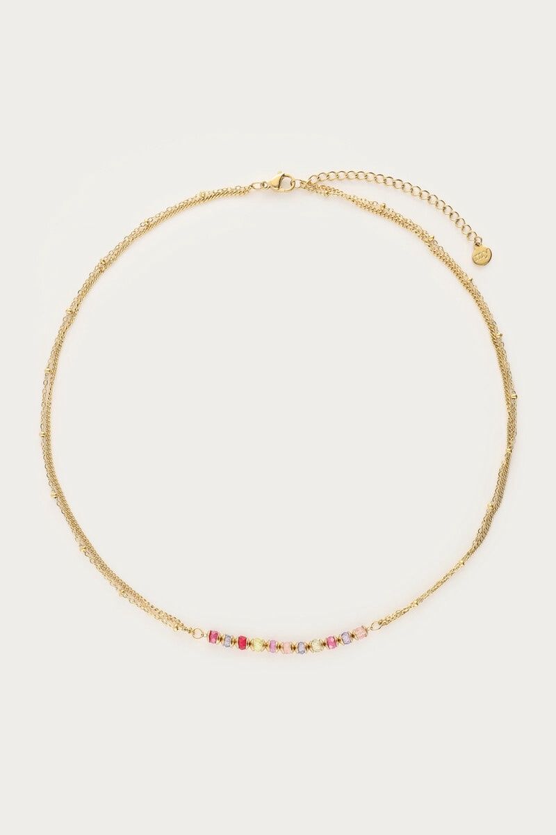 MY Botanical Ketting Mini Multikleur Kralen