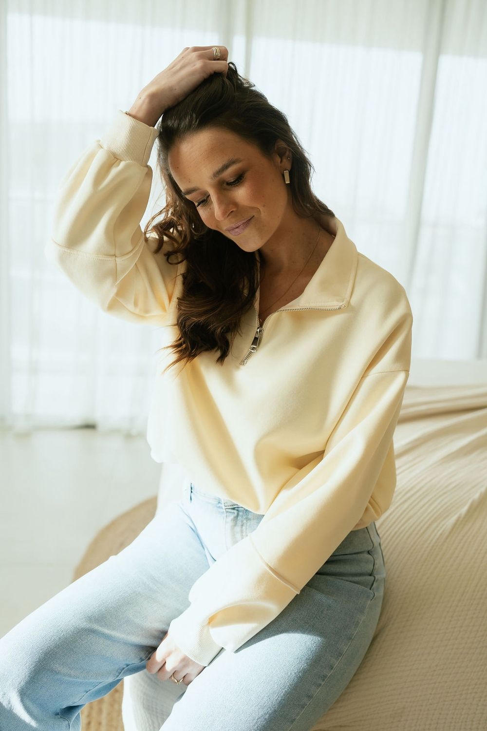 Sweater Pastel Yellow