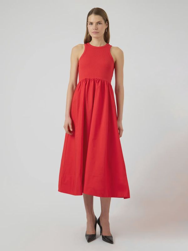 Long Dress Miri Fiery Red