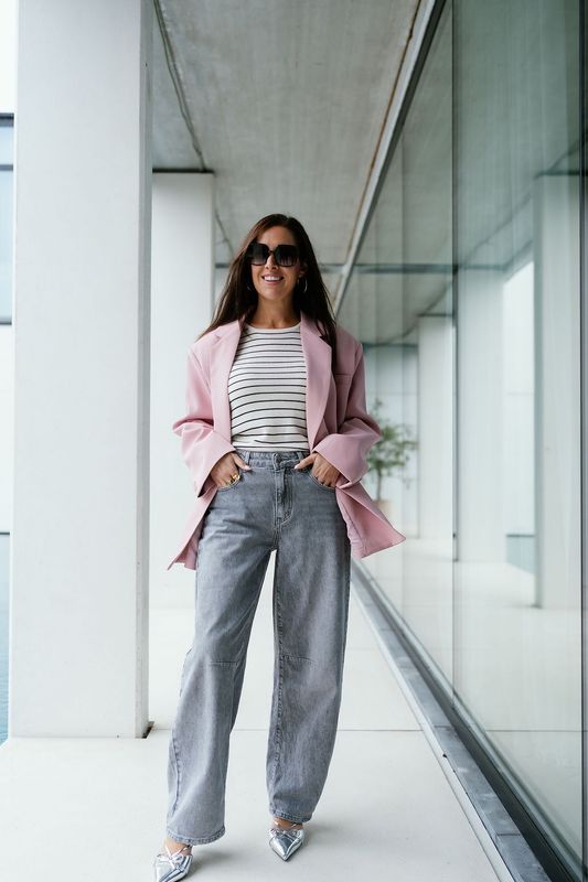 Oversized Blazer Manon Vieux Rose