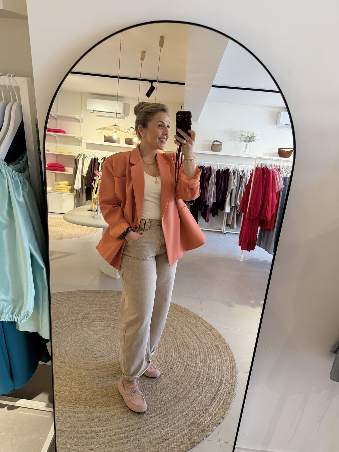 Oversized Blazer Manon Dusty Orange