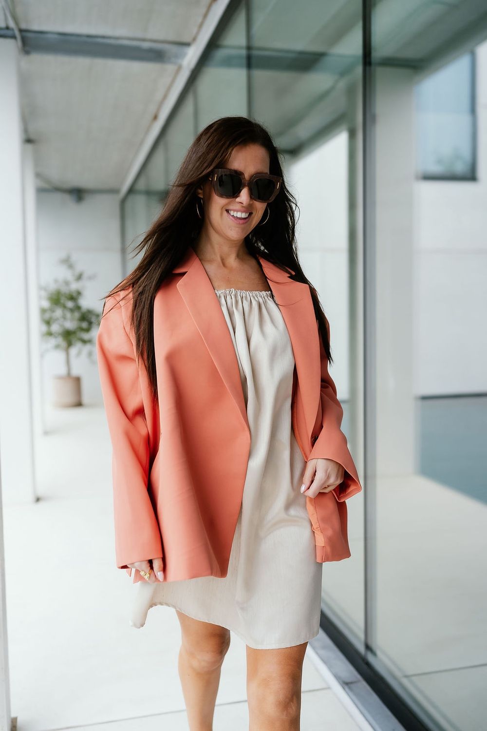 Oversized Blazer Manon Dusty Orange