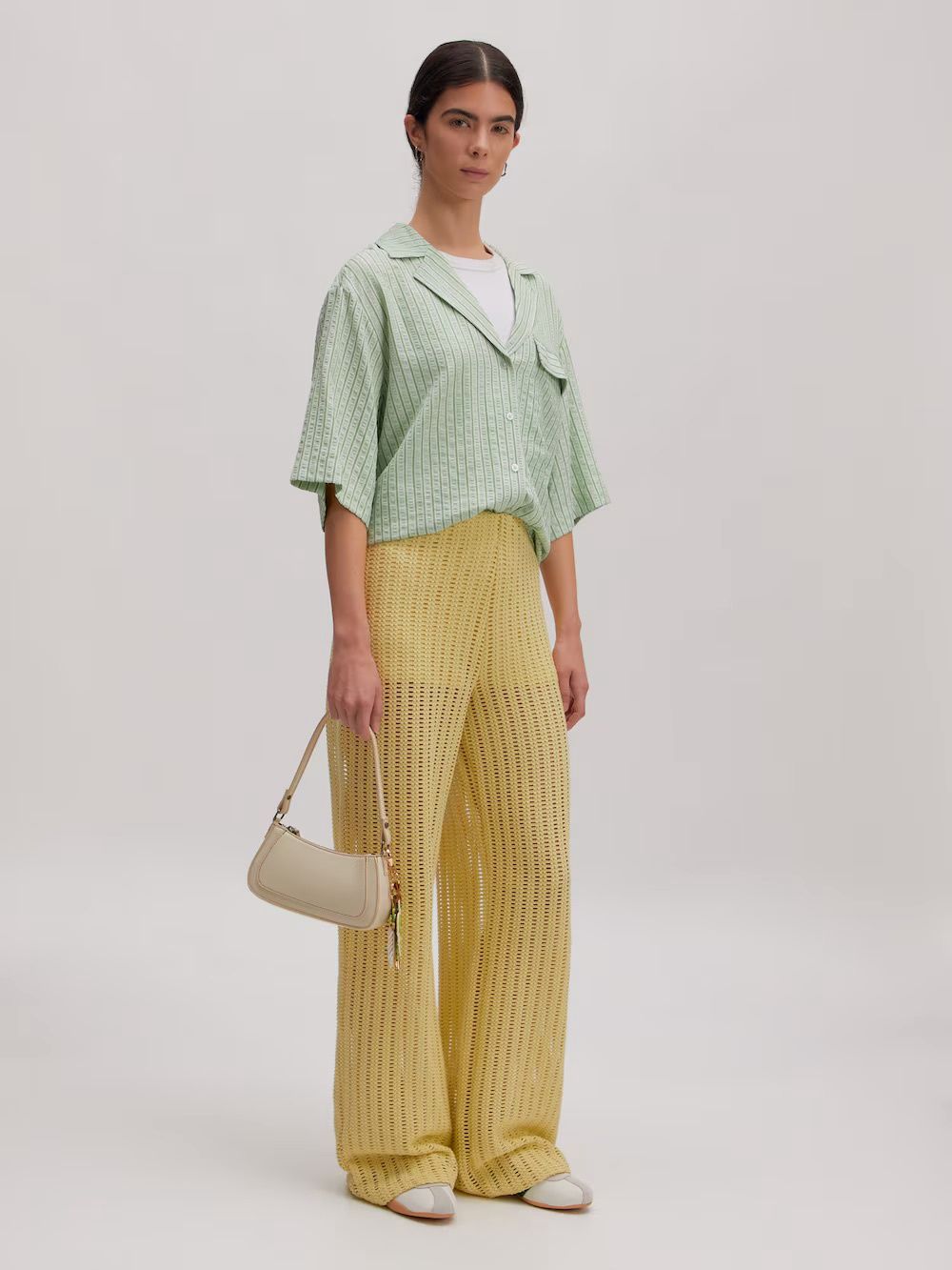 Trousers Finn Dusty Yellow