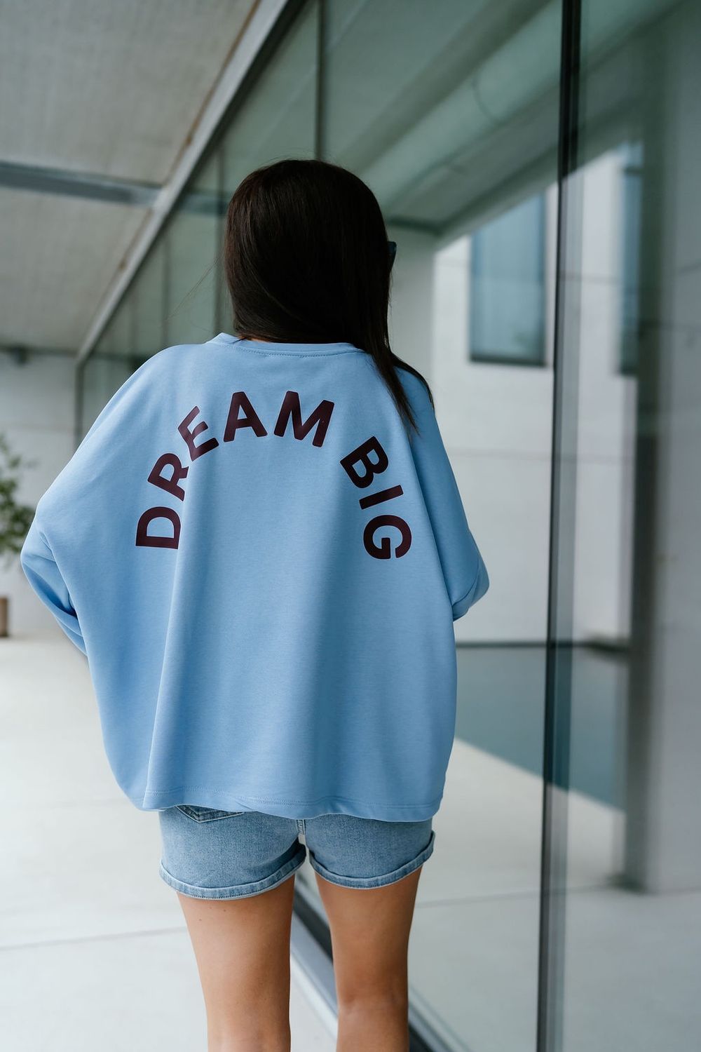 Dream Big Sweater Blue