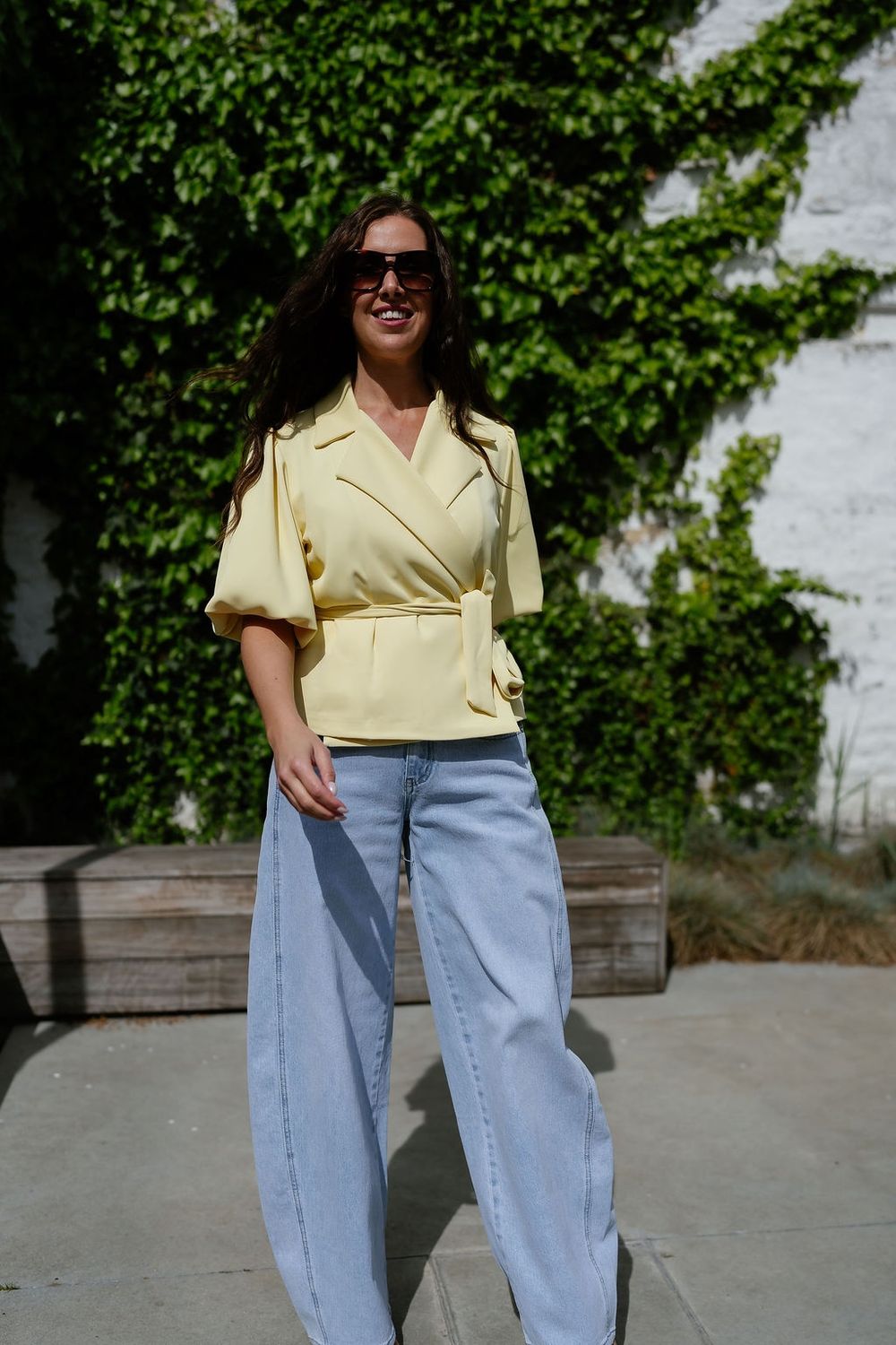 Summer Vest Yellow