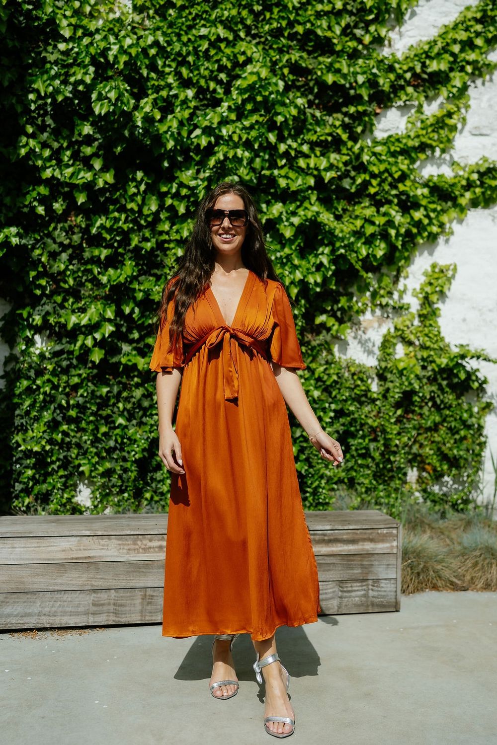 Dress Eugenie Cinnamon