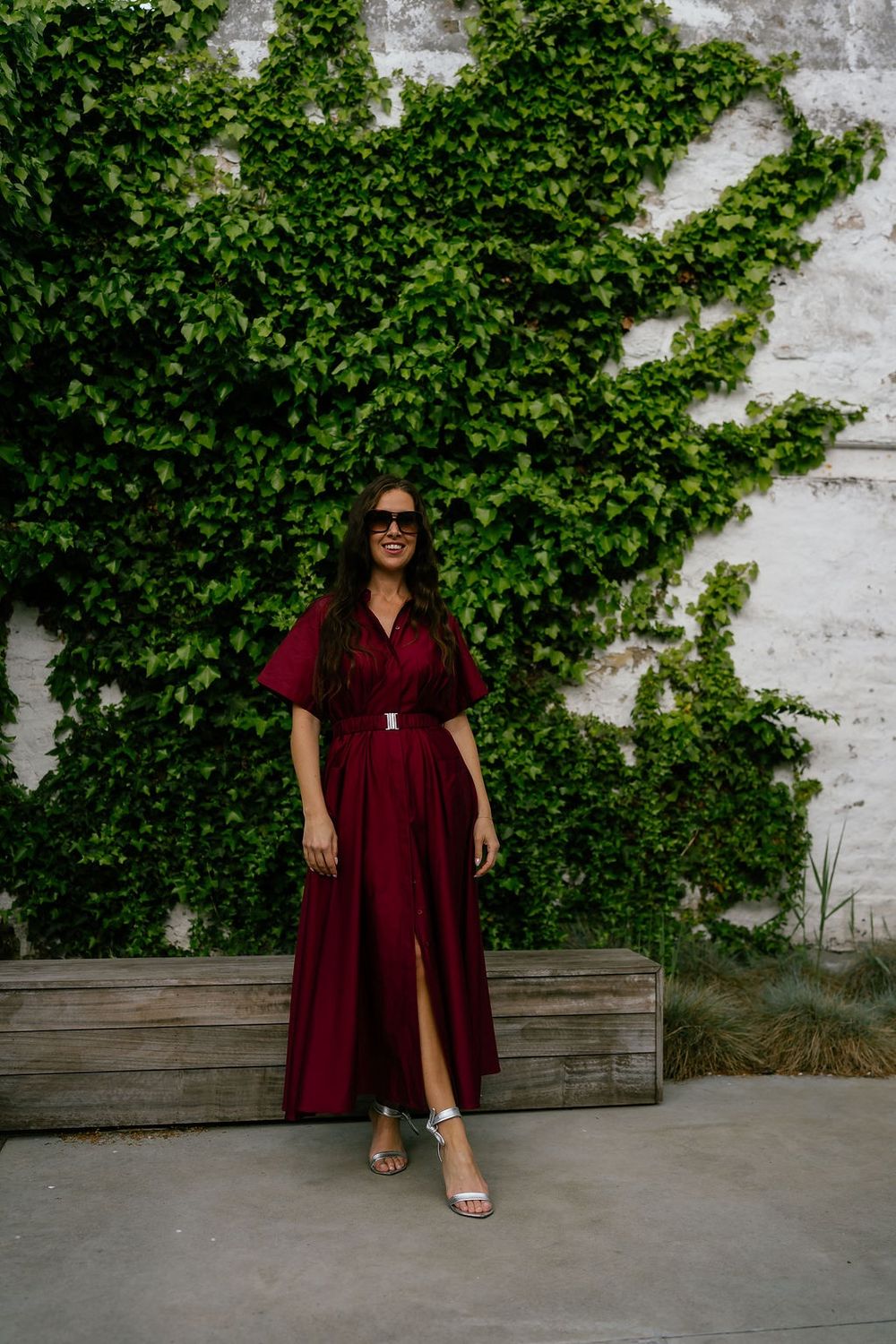 Long Dress Simana Rhododendron