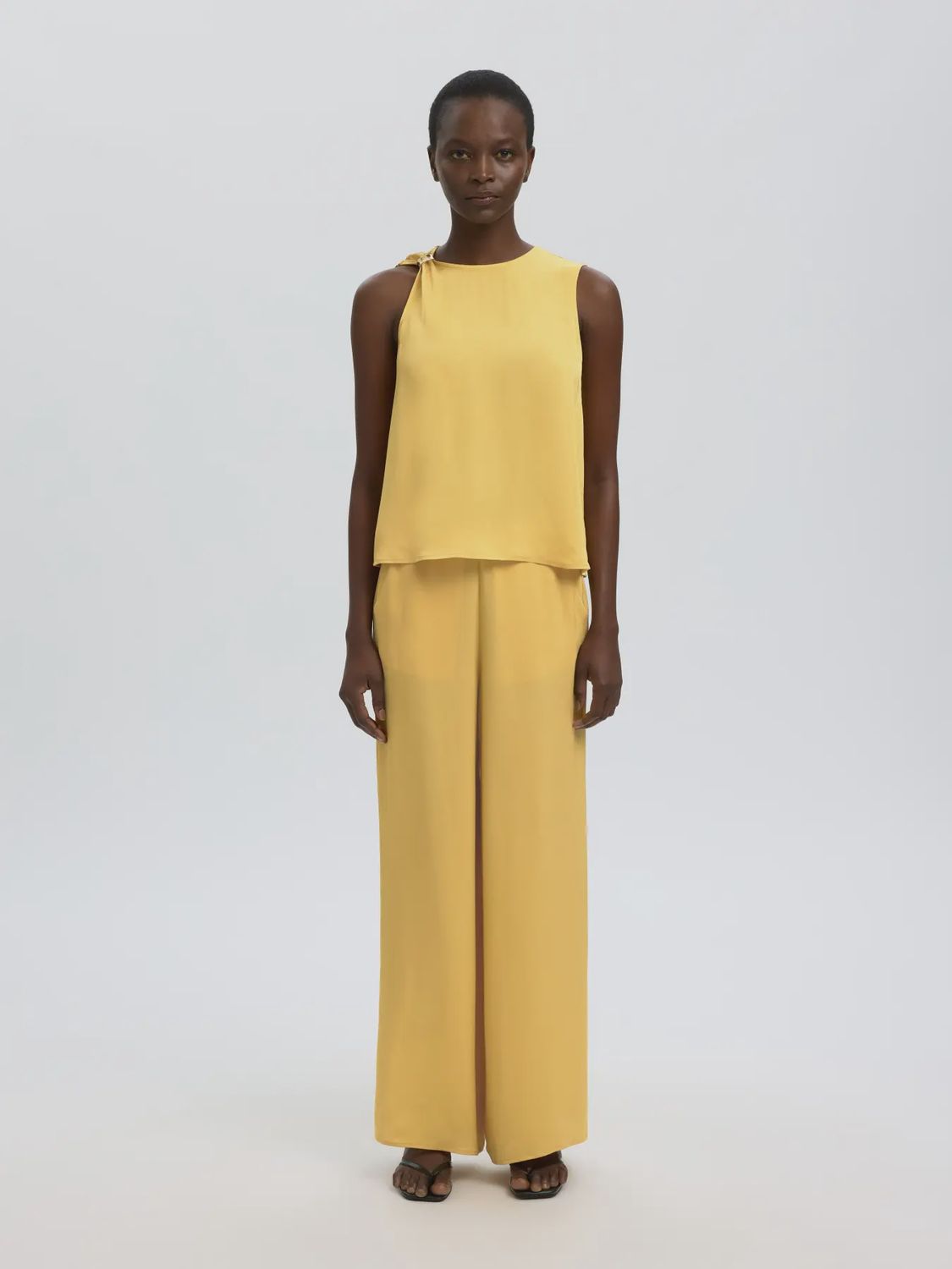 Slit Pant Laura Ochre