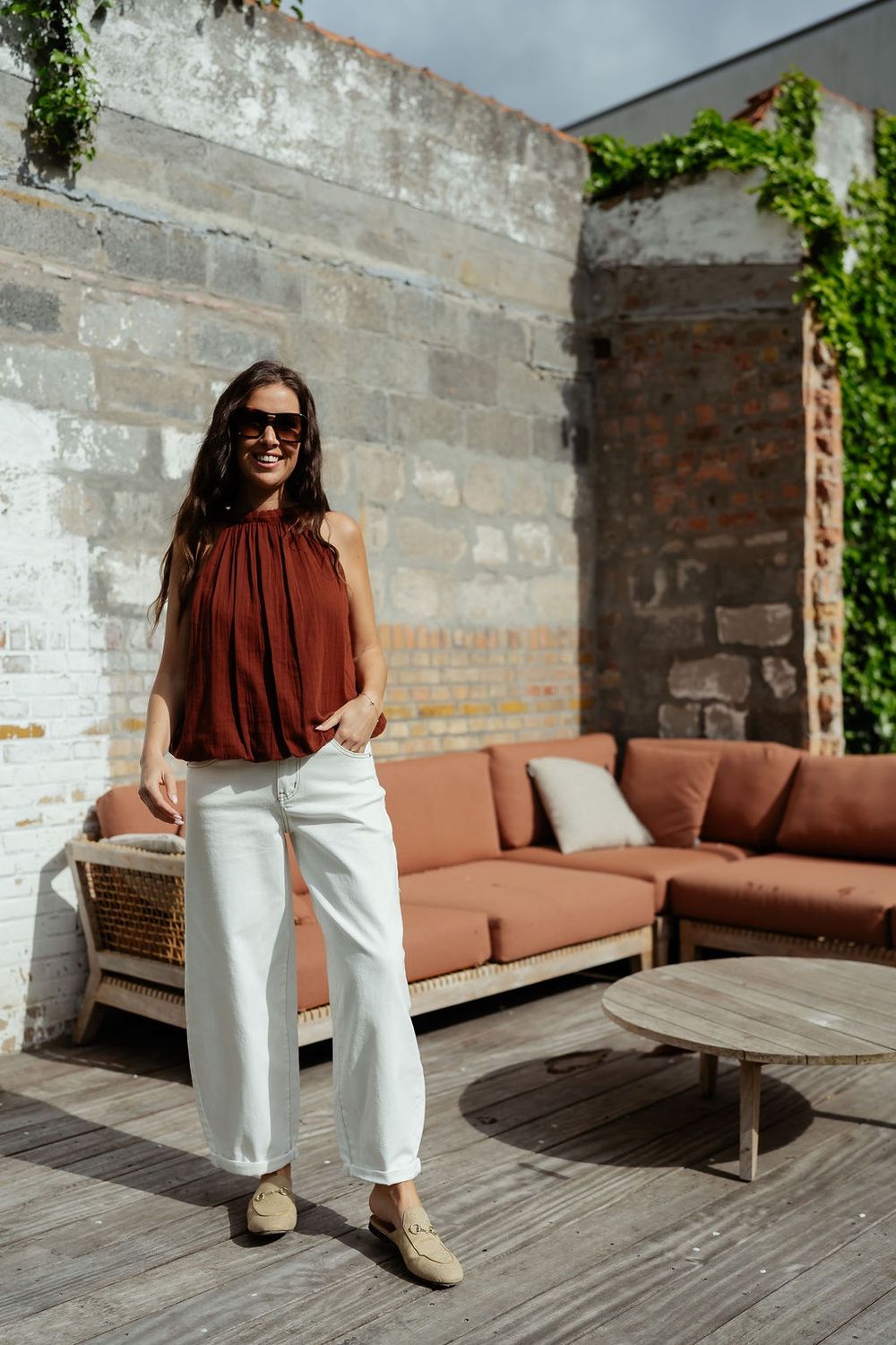 Top Annie Cherry Mahogany