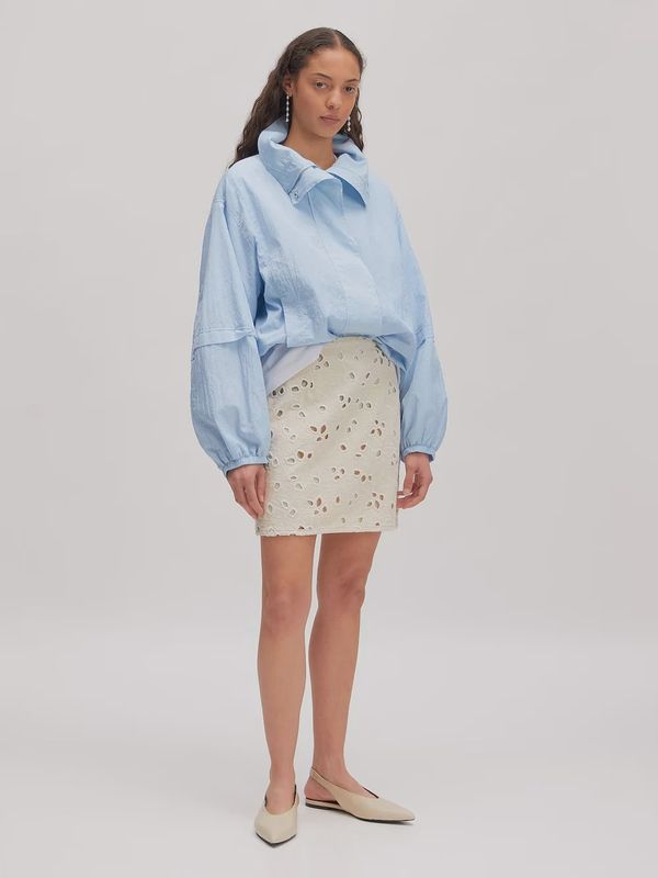 Denim Skirt Josie Natural Beige