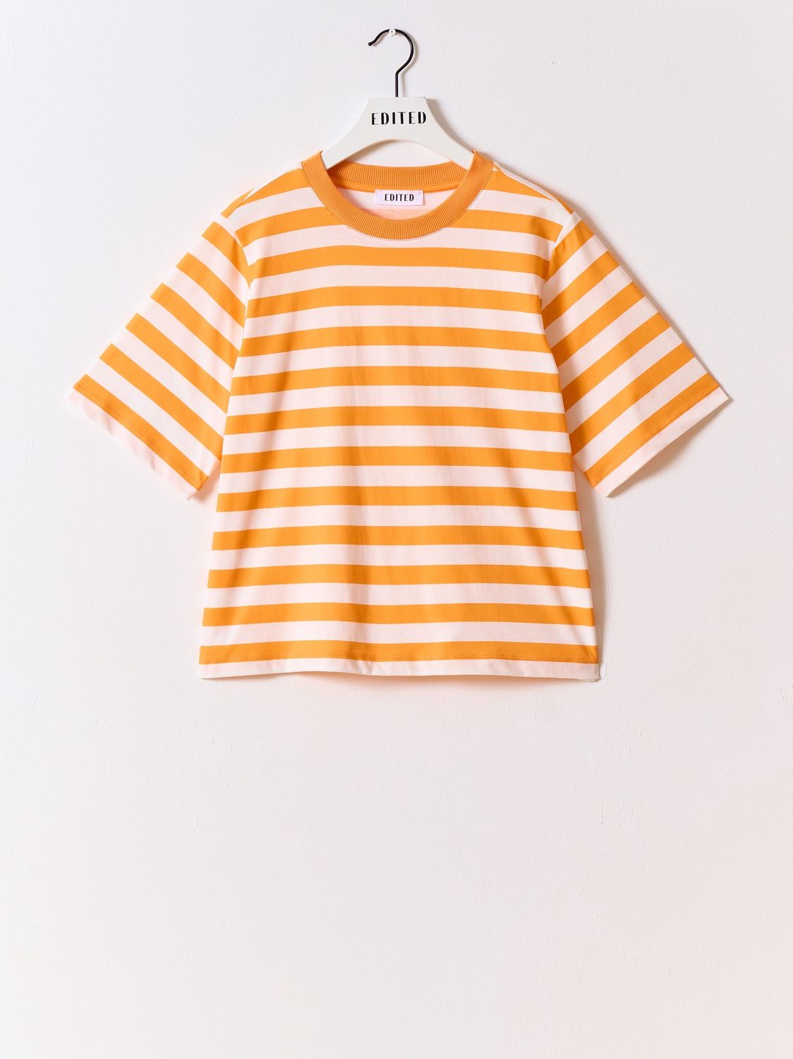 T-Shirt Nola Papyrus + Blazing Orange