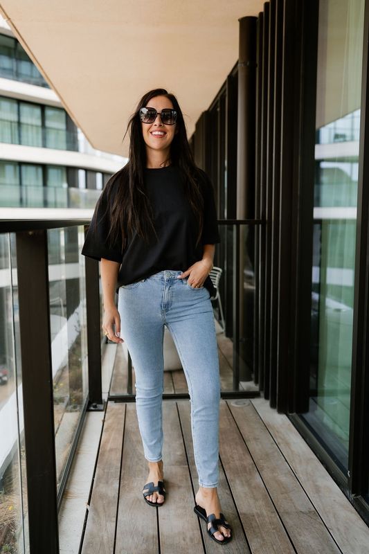 T-Shirt Oversized  Fit Black
